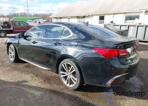 2020 Acura Tlx Tech Package из США, поврежденный, VIN 19UUB2F47LA006265